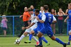 Men's Soccer vs RWU  Wheaton Men's Soccer vs Roger Williams University. - Photo by Keith Nordstrom : Wheaton, Soccer